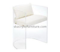 Plexiglass manufacturer customize acrylic chair lucite office chair AC-036