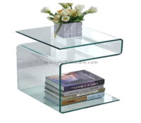 Custom design clear acrylic bedside table furniture design coffee table AT-030