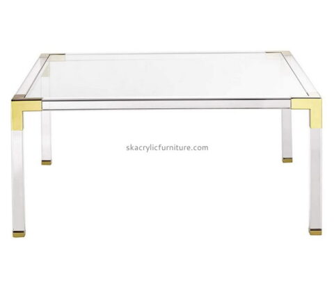 Customized acrylic korea furniture acrylic trunk coffee table chinese coffee table AT-069