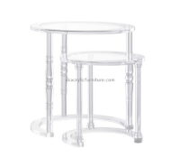 China acrylic furniture wholesale coffee table design transparent acrylic coffee table AT-072