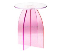 Customized acrylic table clear plastic console table acrylic coffee table AT-077