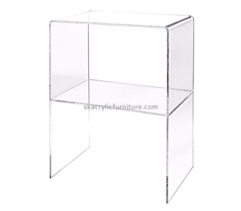 Customized acrylic modern furniture custom acrylic furniture unique end tables AT-133