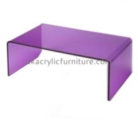 Customize acrylic long skinny coffee table AT-424