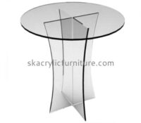 Bespoke round lucite coffee table AT-266