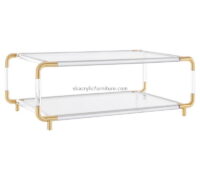 Customize acrylic low coffee table AT-476