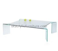 Customize acrylic large coffee table AT-605