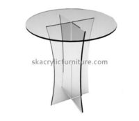 Lucite round coffee table living room AT-659