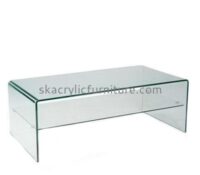 Custom acrylic living room table with storage AT-730