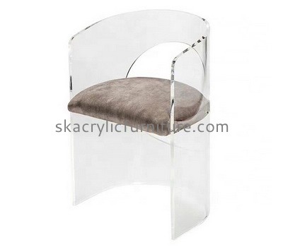 Acrylic manufacturer customize lucite chair for leisure rest AC-037