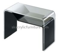 Custom acrylic coffee table with storage AT-774