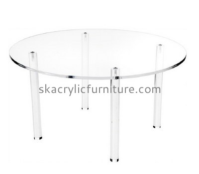 Custom round acrylic dining table AT-754