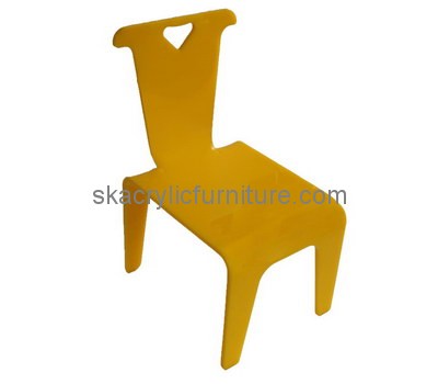 Custom yellow acrylic chair AC-022