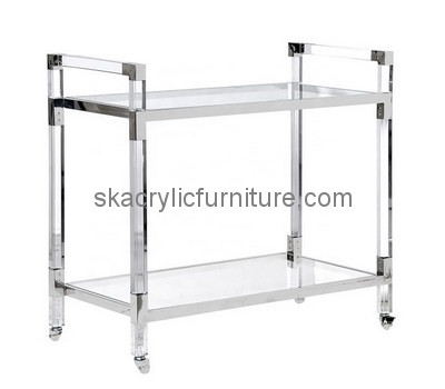 Custom 2 tiers acrylic side table AT-750