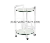 Custom round acrylic side table AT-738