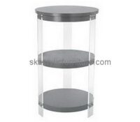 Customize 3 tiered round acrylic side table AT-715