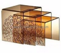 Factory customized acrylic bedroom furniture sofa side table home furniture AT-003