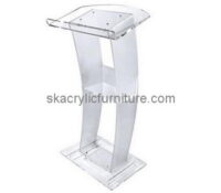 Factory custom lectern desk podium acrylic church pulpits AP-056