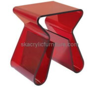 Customize perspex coffee table with shelf AT-578