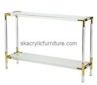 Customize perspex end tables with storage NDJ-573