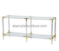 Customize lucite end tables with storage AT-572