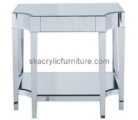 Customize acrylic side table with storage AT-518