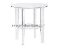 Customize acrylic round coffee table and end tables AT-455