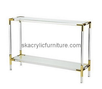 Customize acrylic modern end table with storage AT-438