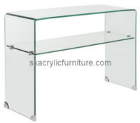 Customize acrylic small side table with storage AT-437