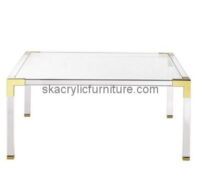 Customize acrylic coffee table cheap AT-406