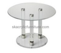 Bespoke acrylic small round side table AT-271