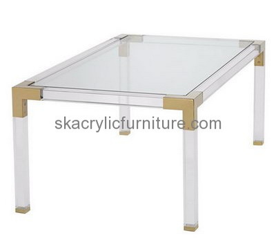 Customize clear acrylic unique coffee tables AT-207