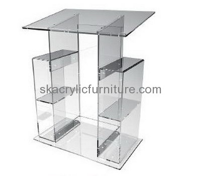 Plexiglass manufacturer custom acrylic modern lectern AP-1221