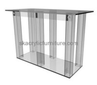 Perspex furniture suppliers custom acrylic podium lecturn AP-1192