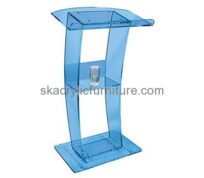 Acrylic furniture manufacturers custom perspex pulpit furniture AP-1190