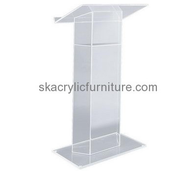 Acrylic manufacturers custom plexiglass podium AP-1165