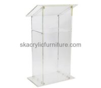 Podium manufacturers custom acrylic pulpit lectern AP-1162