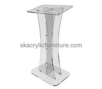 Furnitures manufacturers custom design plexi modern podium furniture AP-1157