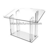 Furniture manufacturers custom acrylic fabrication desktop lecterns AP-1106