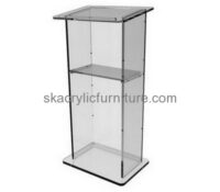 Lectern manufacturers custom plastic plexiglass prototype fabrication podiums AP-1103