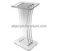 Plastic distributors and fabricators custom plexiglass fabrication cheap lectern AP-1084