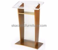 Acrylic display manufacturer custom design plastic fabrication pulpits AP-1043