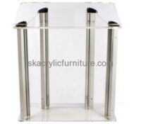 Plastic suppliers custom acrylic lecturns furniture AP-1037