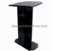 Lectern manufacturers custom black plastic manufacturing lectern AP-1015