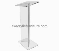 Acrylic furniture manufacturers custom plexiglass lectern podium AP-901