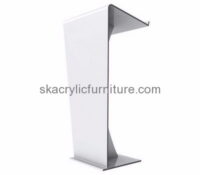 Furniture wholesale suppliers customized white acrylic lecture podium AP-685