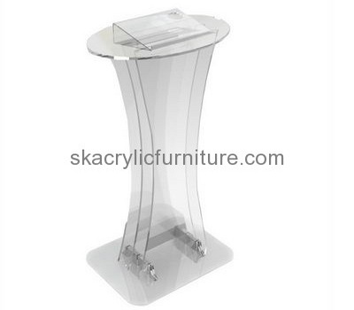 Wholesale furniture suppliers customized acrylic lecterns and podiums for sale AP-684