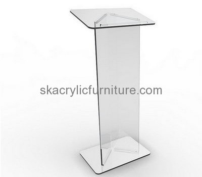 Lectern manufacturers customized clear lucite lectern furniture inexpensive AP-634