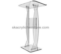 Fine furniture manufacturers customized acrylic modern contemporary podium furniture AP-616