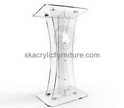 Church furniture suppliers customized cheap acrylic lucite lectern furniture AP-615