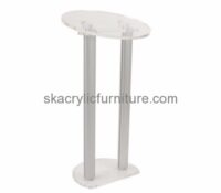 Acrylic furniture manufacturers customize plexi podium furniture for church AP-405